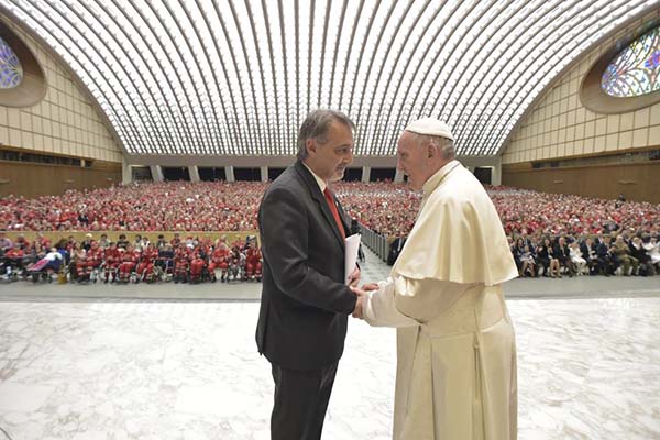 CRI Varese, rappresentanza in Vaticano