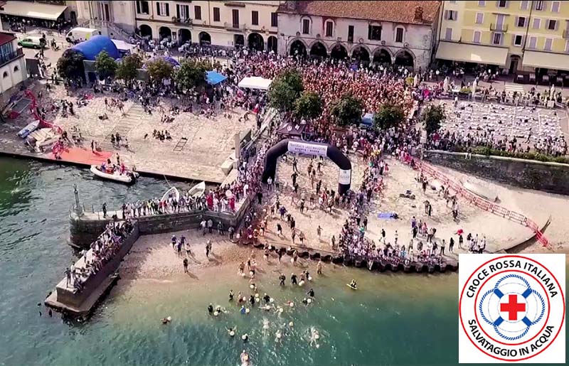 OPSA CRI assistenza alla traversata del Lago Maggiore 2018