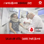 Campagna WORLD BLOOD DONOR DAY 2019