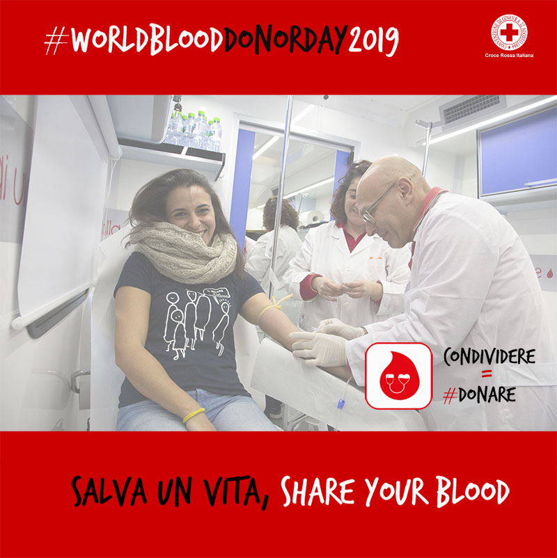 Campagna WORLD BLOOD DONOR DAY 2019